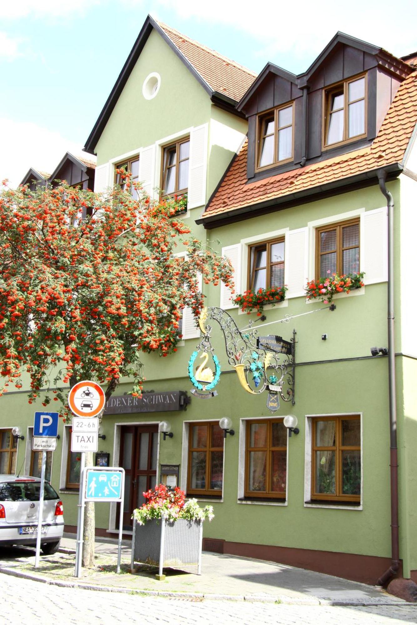 Hotel-Garni Goldener Schwan Bad Windsheim Exteriér fotografie