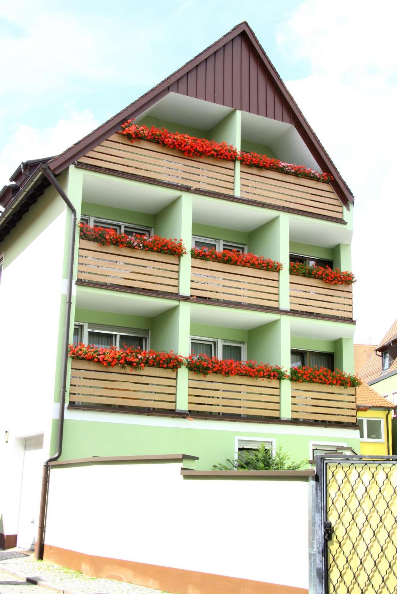 Hotel-Garni Goldener Schwan Bad Windsheim Exteriér fotografie